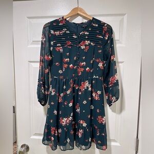 Madewell Floral Mini Dress